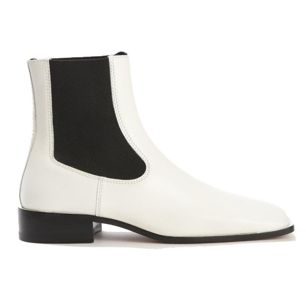 OLD Céline optic white frame boots